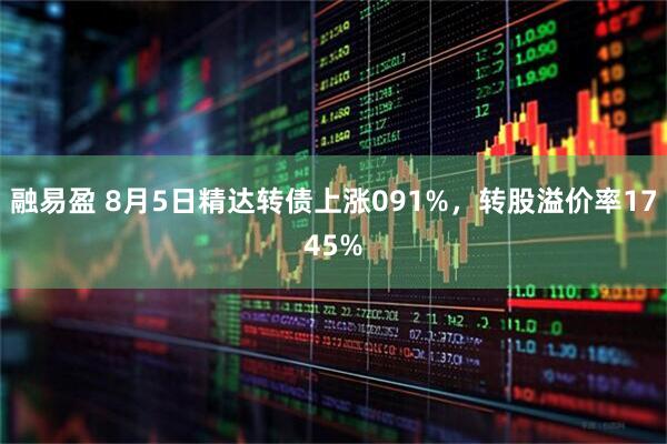 融易盈 8月5日精达转债上涨091%，转股溢价率1745%